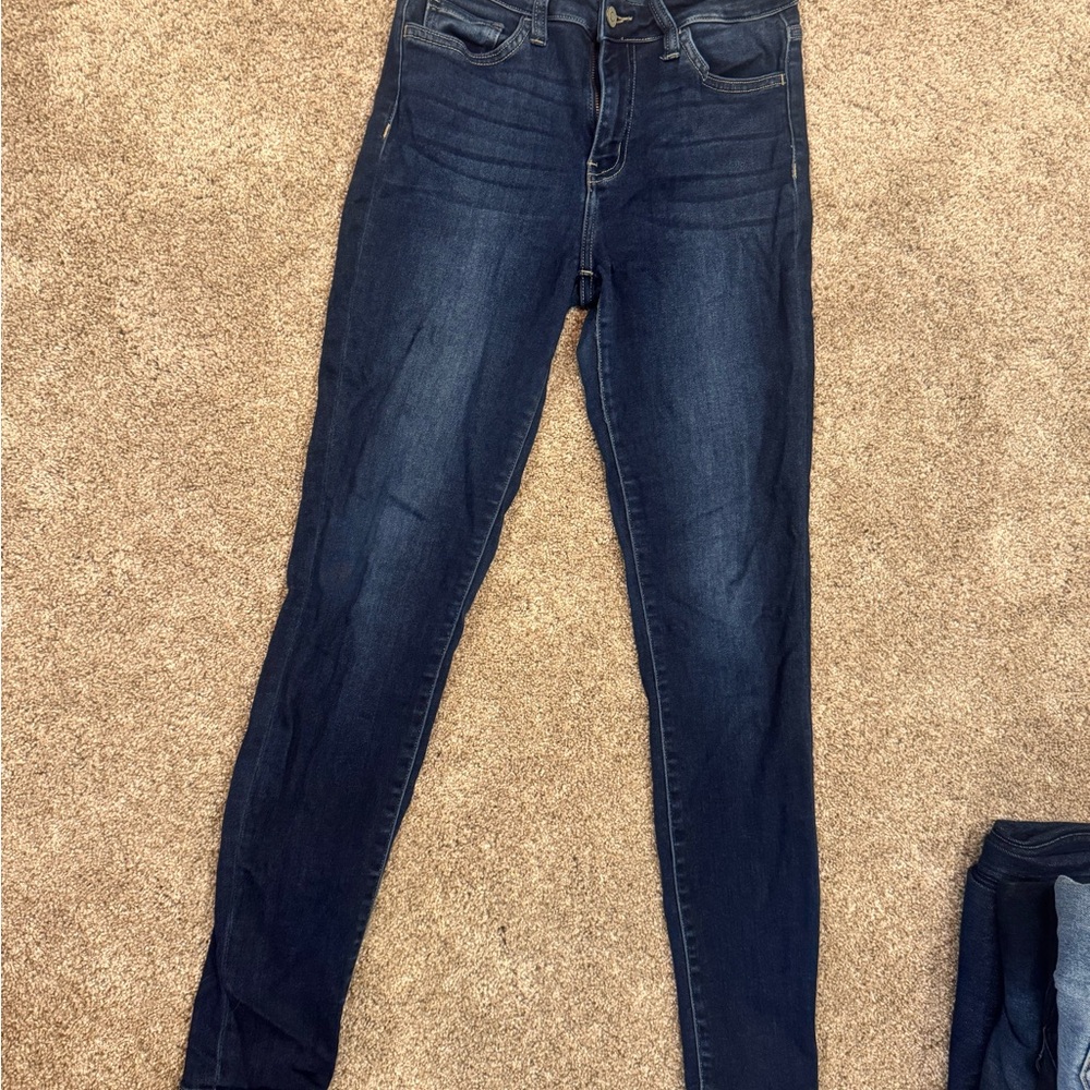 Flying Monkey Dark Blue Skinny Jeans